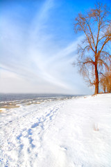 beautiful sunny winter day