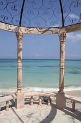 Obraz premium caribbean gazebo