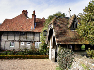 medieval village cottage