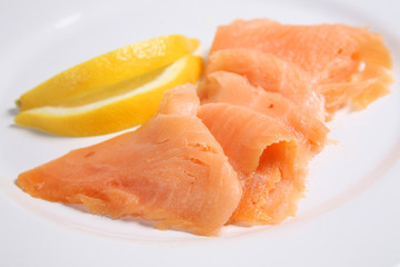 smoked salmon