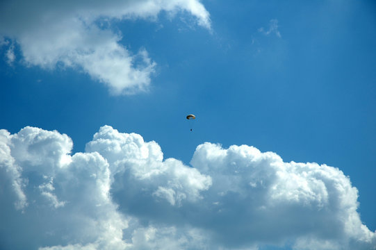lonely  parachutist