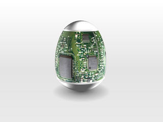 hight technology easter eggs