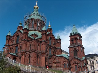 Fototapeta na wymiar Uspieński-katedry, Helsinki