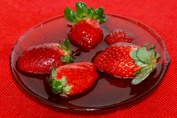 strawberries dessert