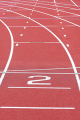 piste d'athl&eacute;tisme