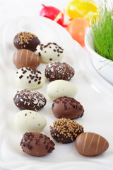 easter chocolate eggs