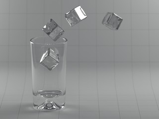 the wandering ice cubes