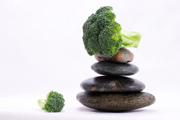 food pyramid - broccoli crown