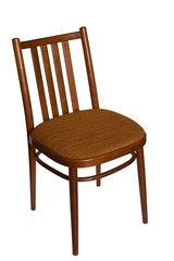 ordinary chair, front view.