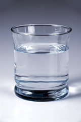 glass with water