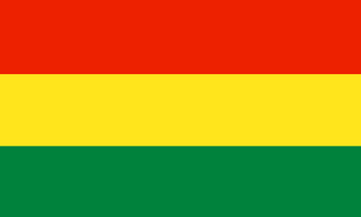 Naklejka premium bolivien fahne bolivia flag