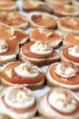 assortiment de toasts