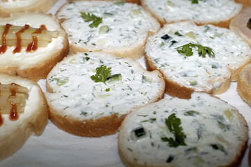 toasts au fromage