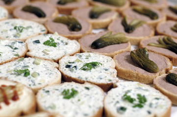 assortiment d'amuse-gueules
