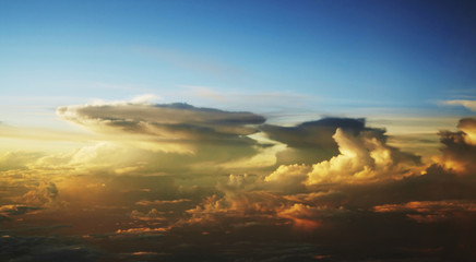 Fototapeta premium sunset clouds