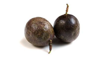 two passionfruit