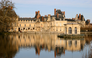 Fototapeta na wymiar Fontainebleau