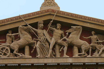 nashville parthenon close-up