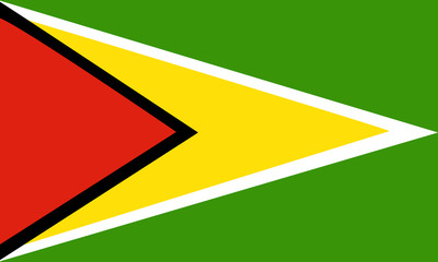 guyana fahne flag