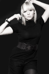 Naklejka premium fashion woman