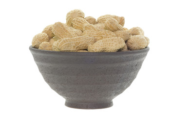bowl of peanuts