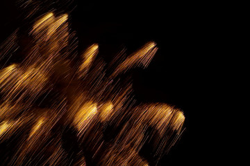 fireworks abstract