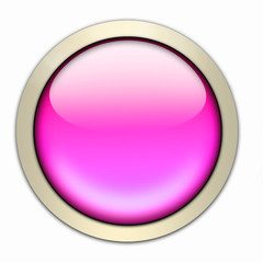 glasbutton in pink