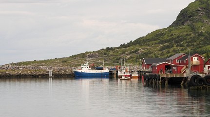 Fototapeta na wymiar fishermans wieś