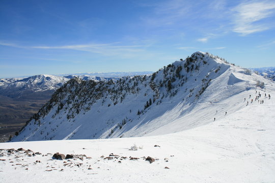 ski resort summit