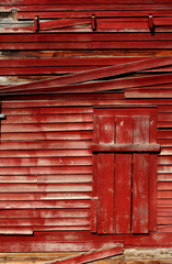 Obraz na płótnie Canvas rustic barn background