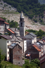 Fototapeta premium casso - diga del vajont