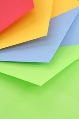 colorful envelopes