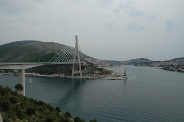 Obraz premium chorwacja dubrownik "dub Dubrovnik-brücke"
