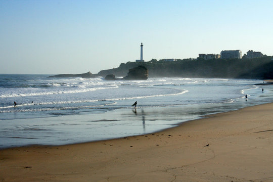 plage biarritz