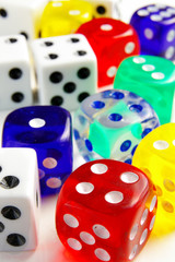 assorted dice