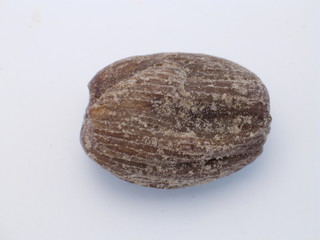 braune getrocknete dattel