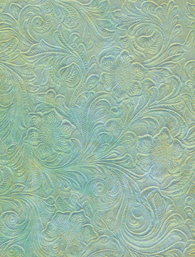vintage cote d'azur embossed parchment