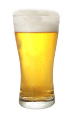 a glass of beer