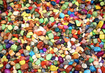 Fototapeta na wymiar colourful stones