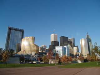 toronto city skyline