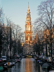 Fototapeta premium view at amsterdam city