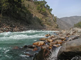 Cercles muraux Rivière river ganges in india
