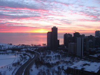chicago sunrise