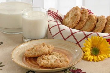 cookies and milk