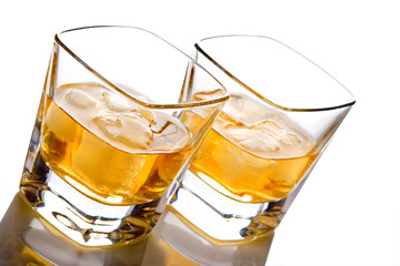 whiskey on the rocks
