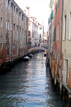 a beautiful canal of venice