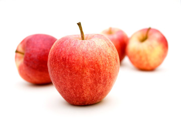 red apples