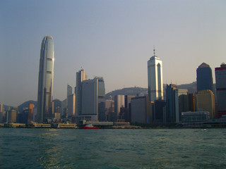 Fototapeta na wymiar hongkong - skyline