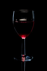 glass of red