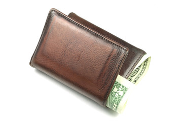 old brown wallet #1